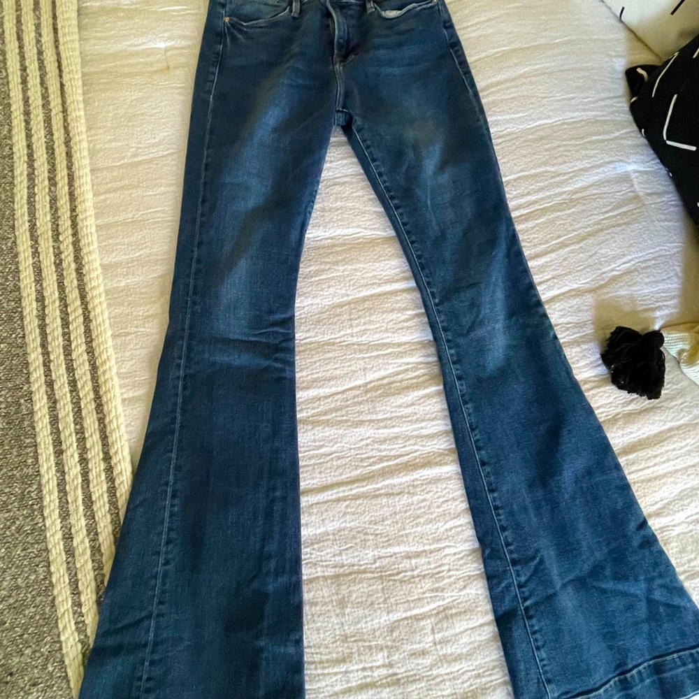 Frame Denim Flare Leg Jeans